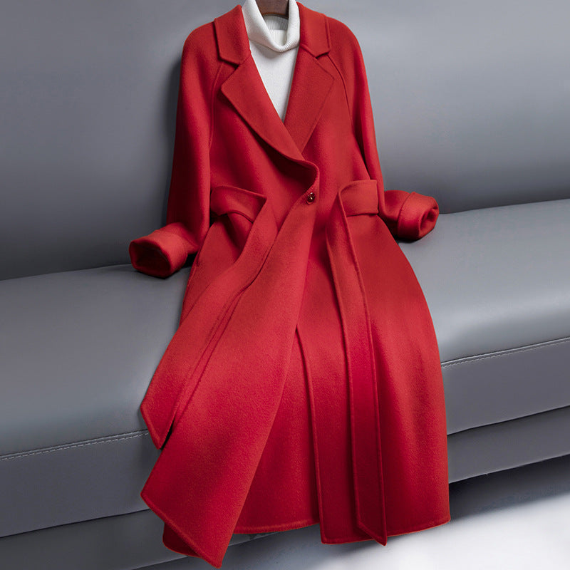 Fashion Style Woolen Coat